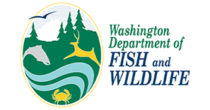 The Washington Department of Fish and Wildlife logo.