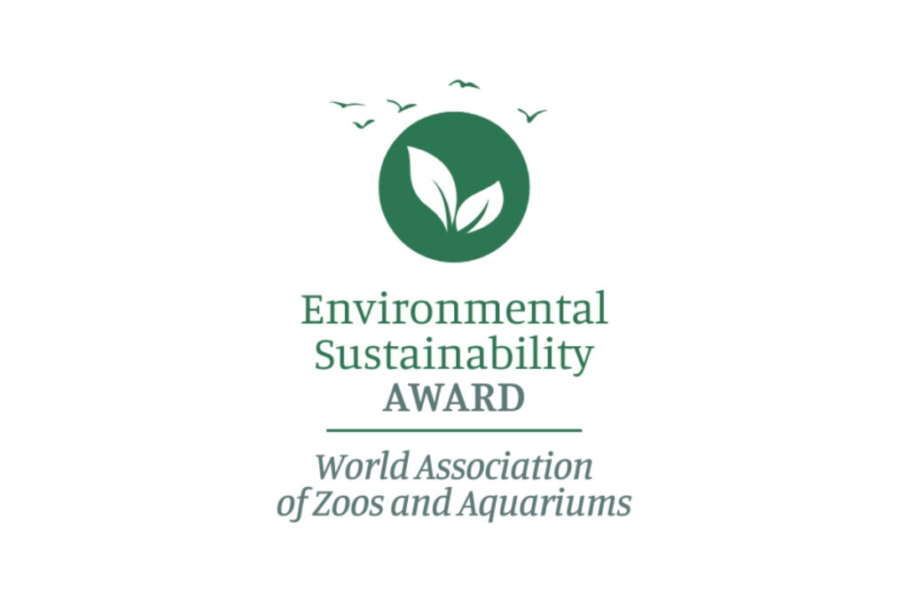 The WAZA Environmental Sustainability Award logo.